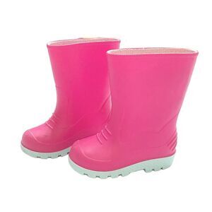 𝅺pink Rubber Rain Boots